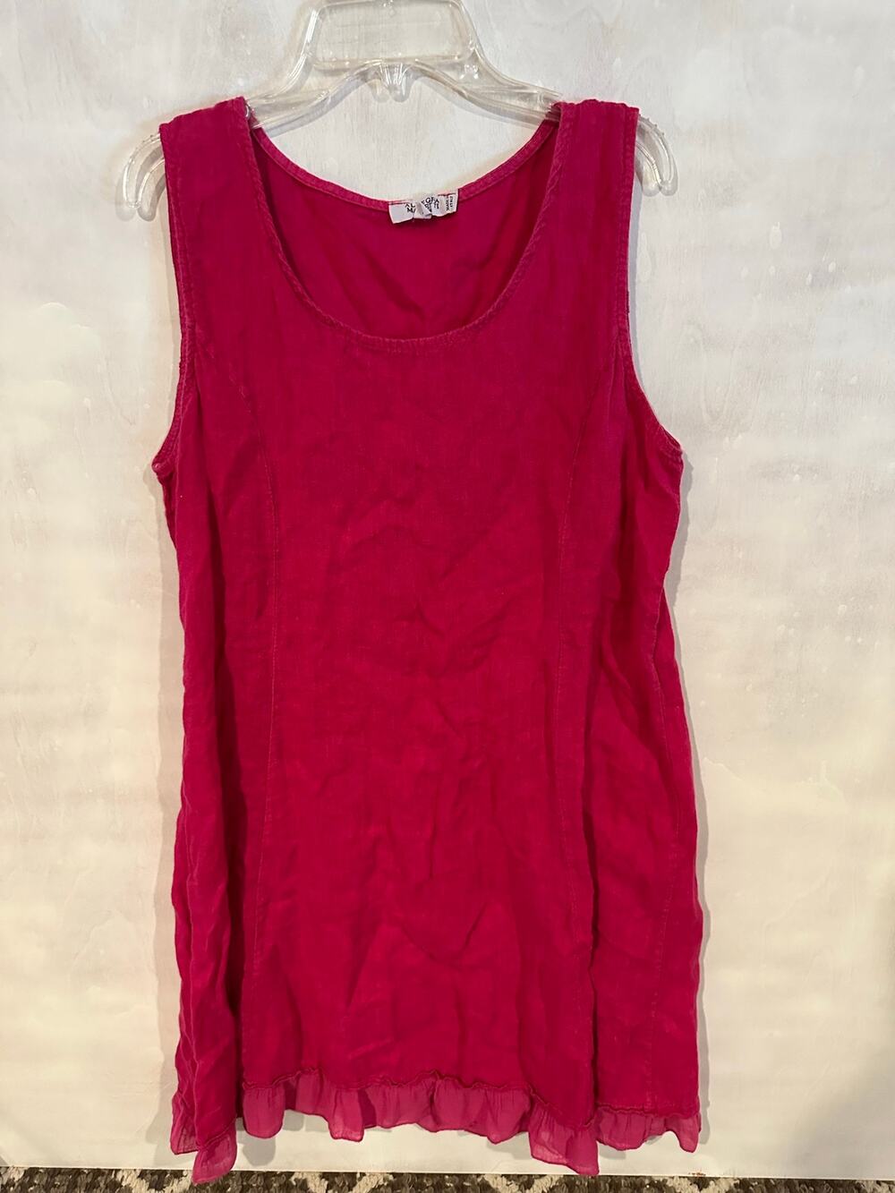 Allegra Masetti linen dress